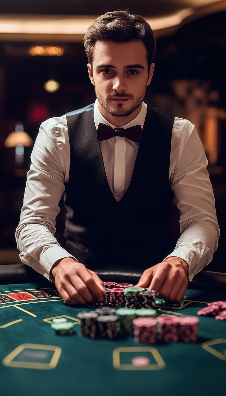 Antarmuka pemain dengan riwayat dan statistik permainan Antarmuka pemain Japan Pools dengan statistik real-time